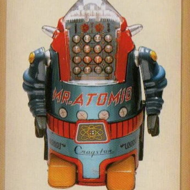 Mr アトミック　大阪ブリキ　ブリキ電動　動作確認済み Mr アトミック 大阪ブリキ ブリキ電動 大阪ブリキ玩具/ MR.ATOMIC/復刻