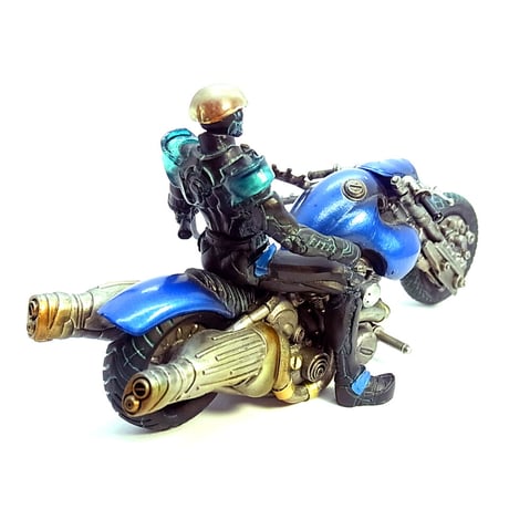 S.I.C.匠魂 SPECIAL　ブルーハカイダー & ハカイダーバイク 【ブルーカラー】