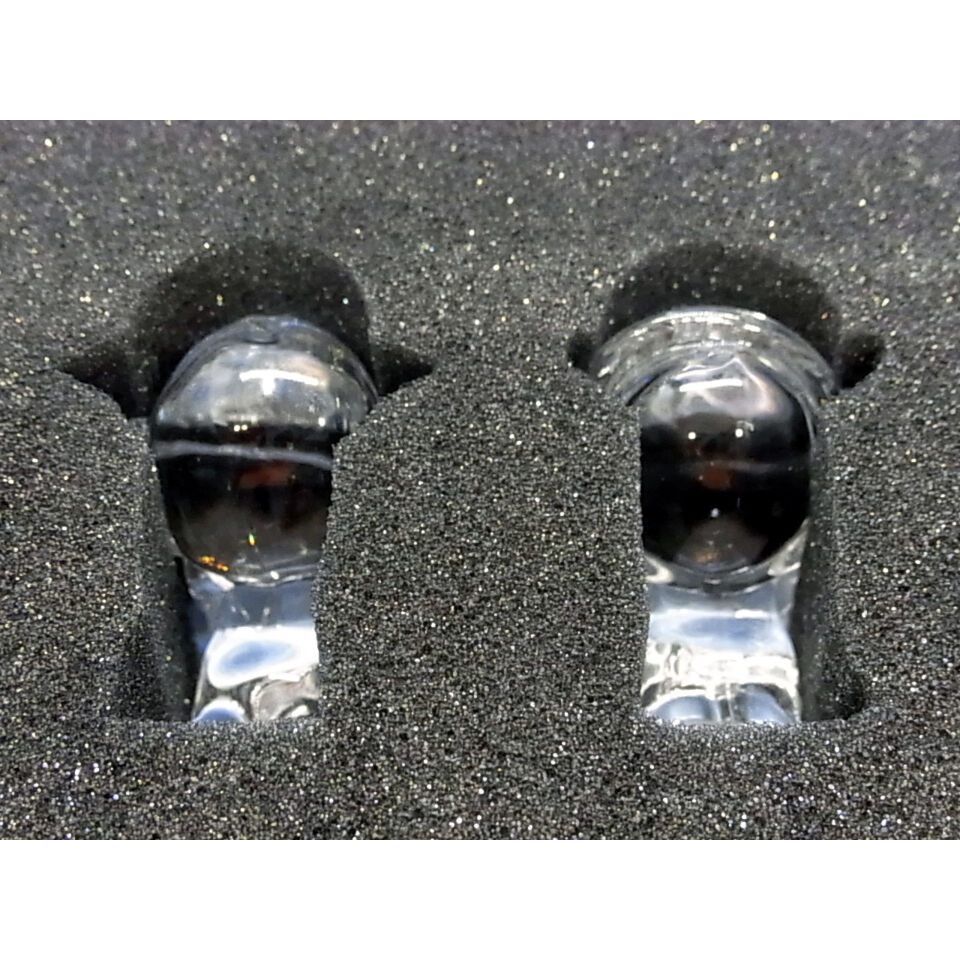 不二家クリスタルペコちゃん なかよしなペコちゃんとポコちゃん