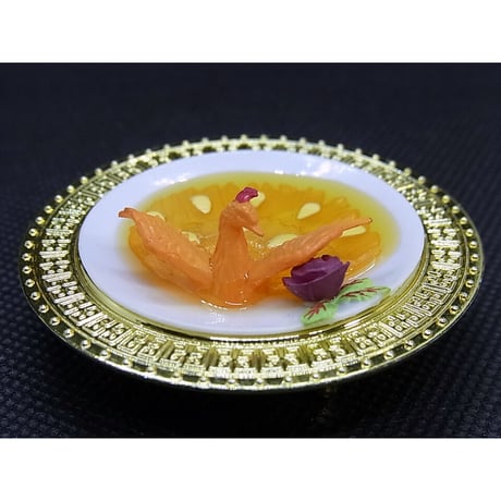 海洋堂 中国 宮廷料理フィギュア 海洋堂 ミニチュア 満漢全席 エンドウ