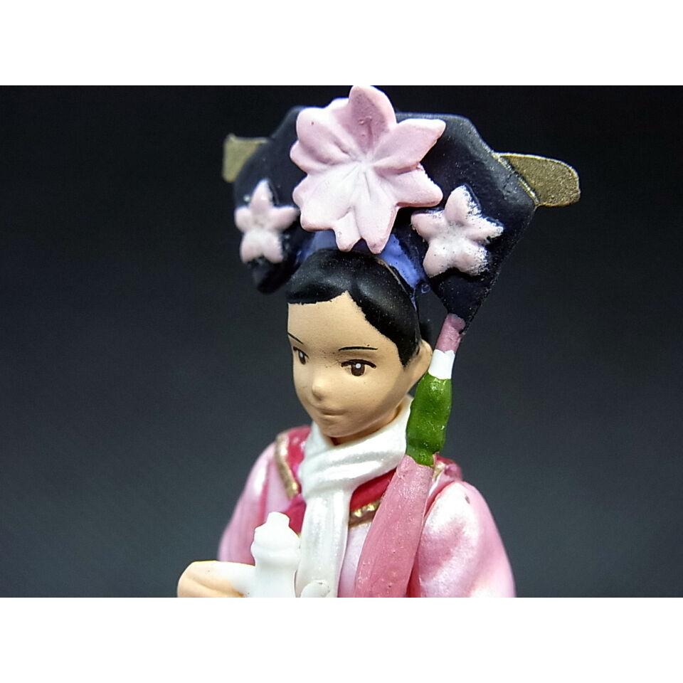 満漢全席 中国宮廷料理フィギュアコレクション 12.服務小姐【赤・給士