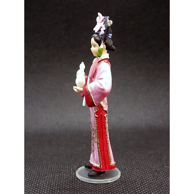 満漢全席 中国宮廷料理フィギュアコレクション 12.服務小姐【赤・給士