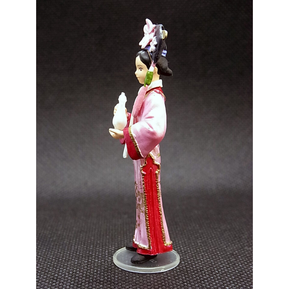 満漢全席 中国宮廷料理フィギュアコレクション 12.服務小姐【赤・給士