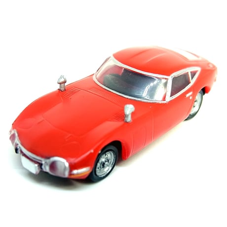 タイムスリップグリコ第1弾　10.トヨタ2000GT MF10前期型（1967年）色違いシークレット 赤ver
