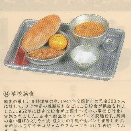 タイムスリップグリコ第2弾　14.学校給食 コッペパン【未開封品】