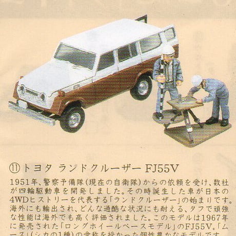 タイムスリップグリコ第4弾　11.トヨタランドクルーザー【未開封品】
