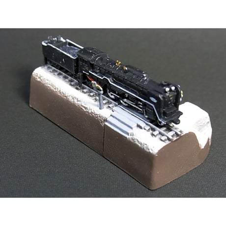 タイムスリップグリコ第3弾　08.蒸気機関車Ｃ62-2号 （スワローエンゼル）雪景色ver  シークレット