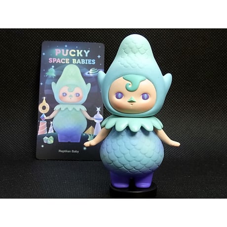 ポップマート　PUCKY SPACE BABIES シリーズ「Reptilian Baby」