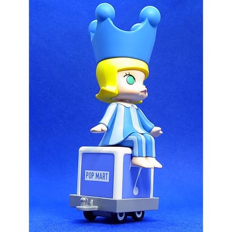 ポップマート　MOLLY ハッピー・トレインシリーズ「PrincessMolly-Blue」