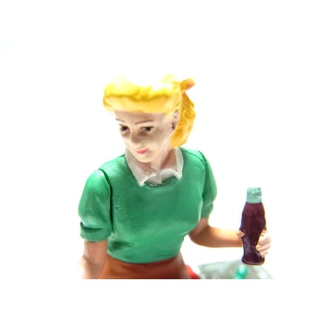 コカ・コーラグラフティ　06.ピクニッククーラーと女性【未開封品】