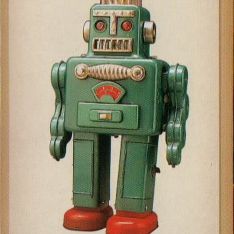 北原コレクション　No2 スモーキングロボット（緑）