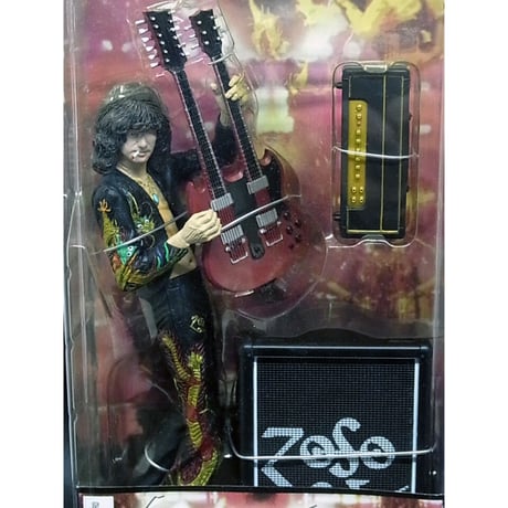 【貴重品】NECA ジミー・ペイジ 7インチ アクションフィギュア