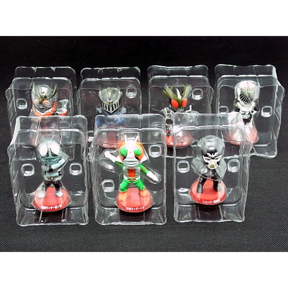 ボブルヘッド　ユラユラ首ふりマスコット　仮面ライダー　セット 仮面ライダートイフル 全6種 + シークレット | トイズ・スタイル