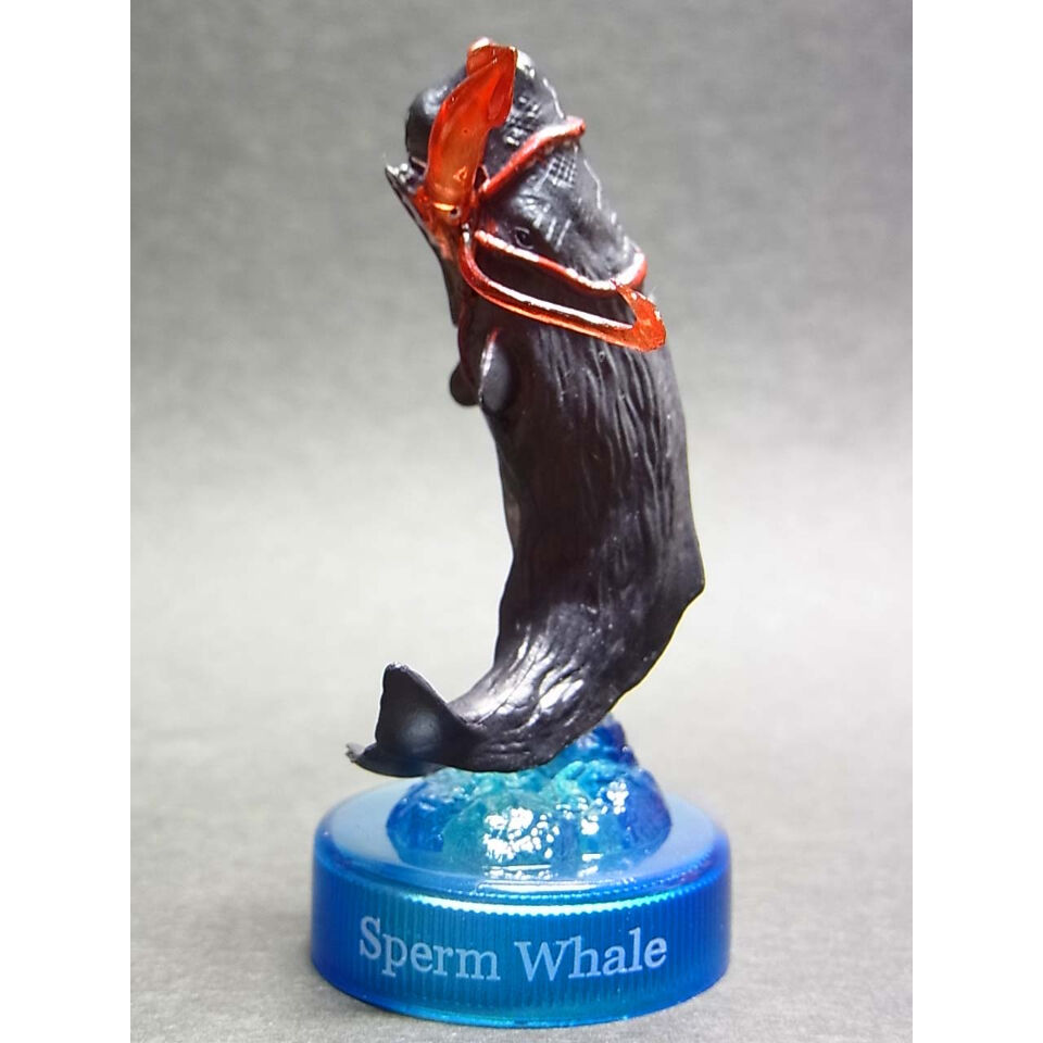 マッコウクジラの牙　七福神　玉峰作　ケース付き ダイドーMIU深海生物2フィギュアコレクション マッコウクジラ