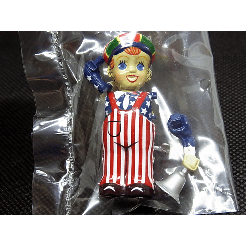 北原照久 ニュースボーイ ブリキのおもちゃ 明治製菓懸賞 箱付新品