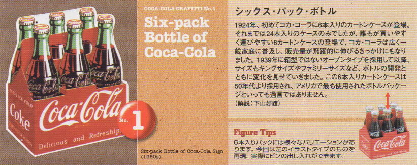 コカ・コーラグラフティ 01.シックス・パックボトル | トイズ・スタイル