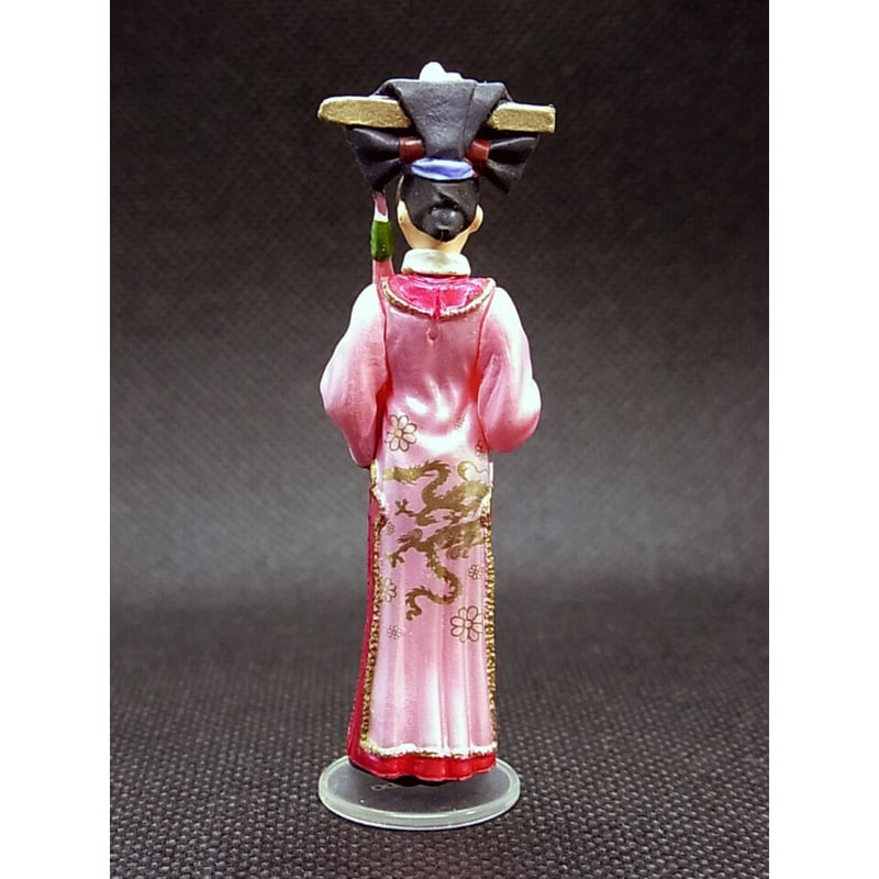 満漢全席 中国宮廷料理フィギュアコレクション 12.服務小姐【赤・給士