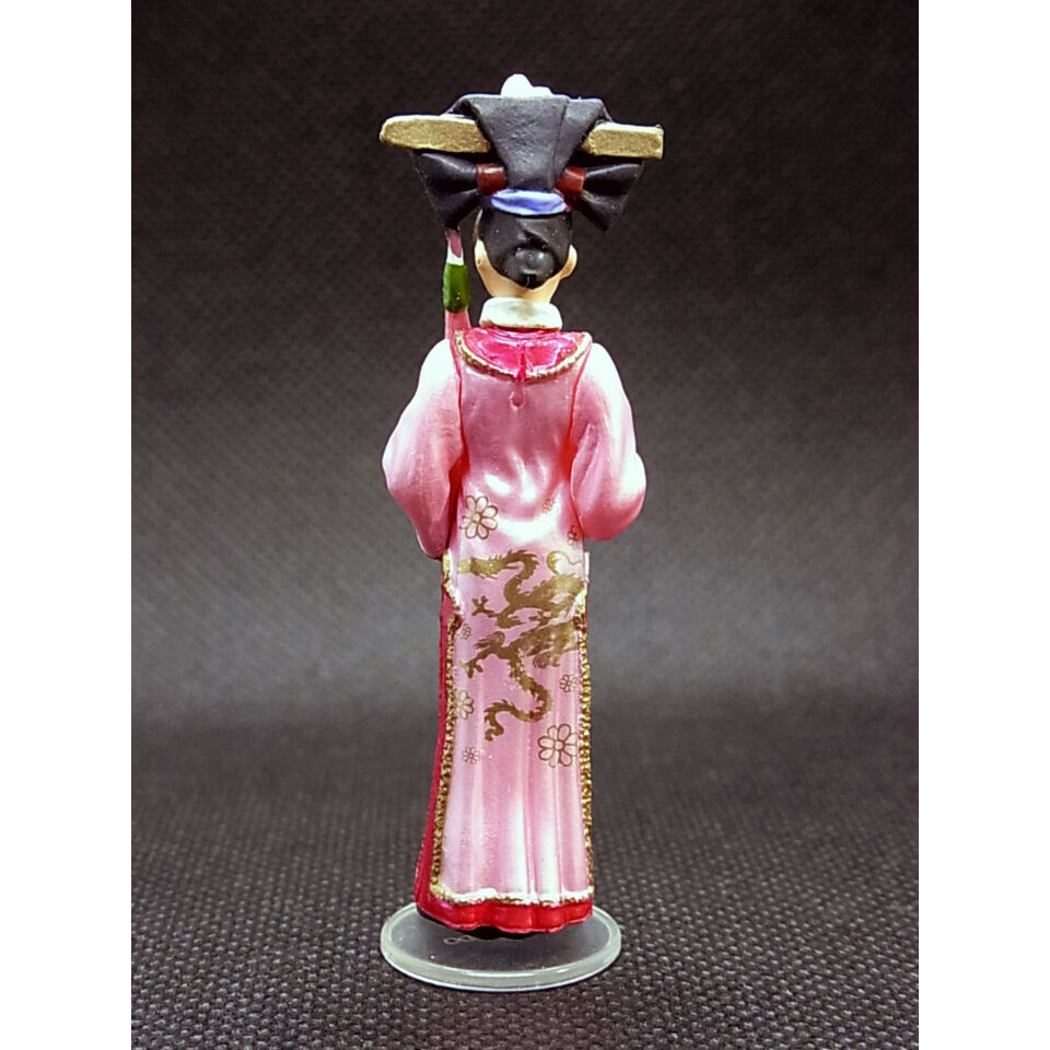 満漢全席 中国宮廷料理フィギュアコレクション 12.服務小姐【赤・給士