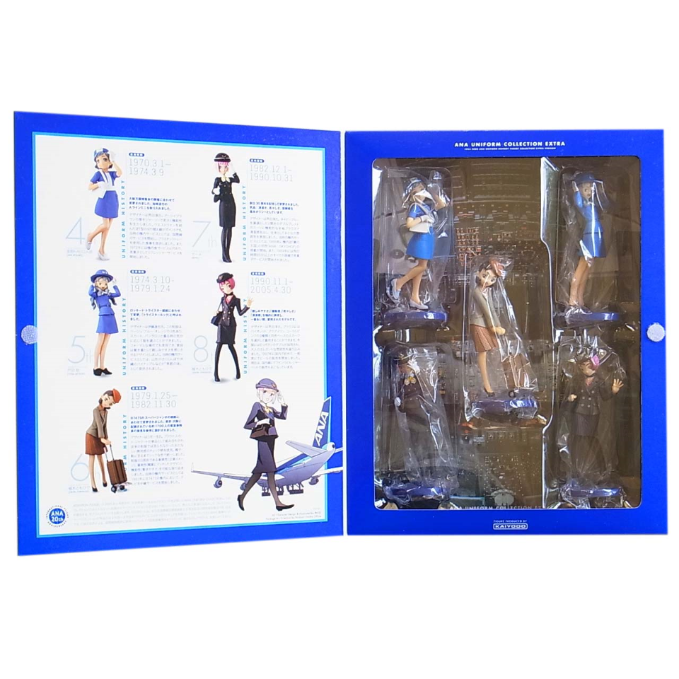 美品 ANAユニフォームコレクション 海洋堂 20周年 Tシャツ付 レア ANA UNIFORM COLLECTION EXTRA／20th ANNYVERSARY |