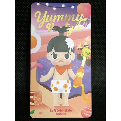 ポップマート　MOLLY YUMMY PARTYシリーズ「Soft Drink Baby」