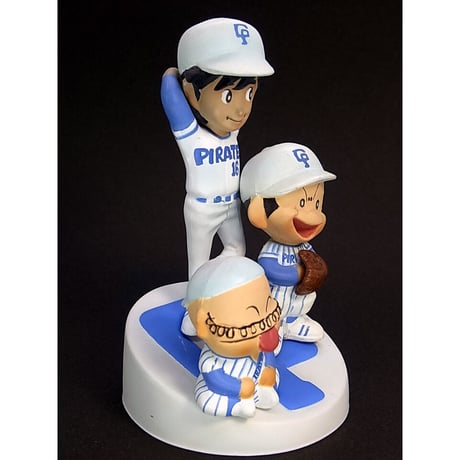 フィギュアックス 江口寿史「すすめ！！パイレーツ　　犬井・一平・猿山」