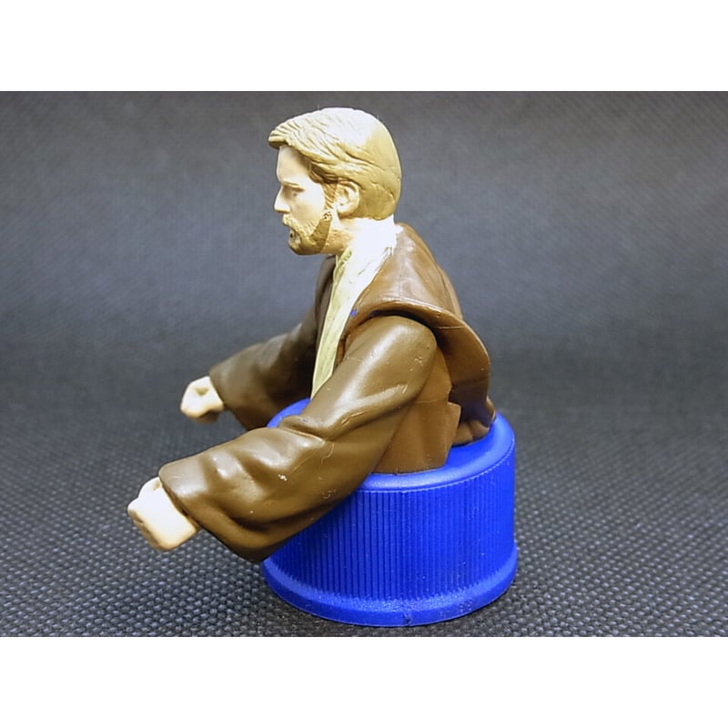 スター・ウォーズ オビ＝ワン・ケノービ フィギュアとカップセット スターウォーズ・エピソードⅢ スペシャルボトルキャップ「オビ