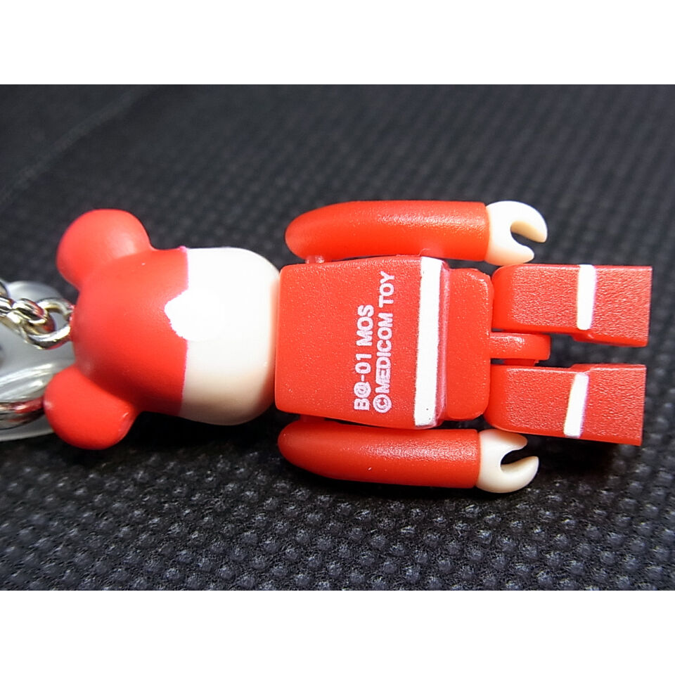 2002年 モスバーガー・BE@RBRICK クリスマス限定ストラップ 2002年 モスバーガー・BE@RBRICK クリスマス限定ストラップ