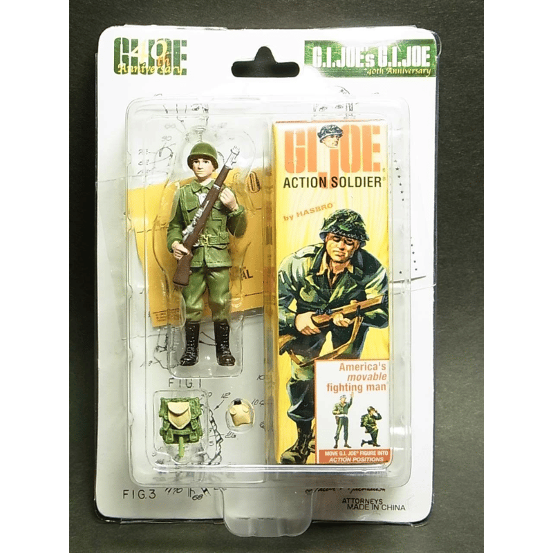 ビンテージGI JOE action soldier 箱付きハスブロ - ミリタリー