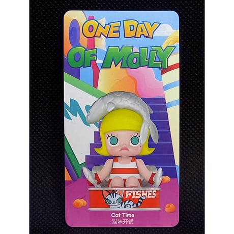 ポップマート  ONE DAY OF MOLLYシリーズ 「Cat Time」