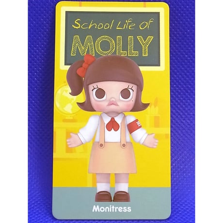 ポップマート　MOLLY スクールライフシリーズ「Monitress」
