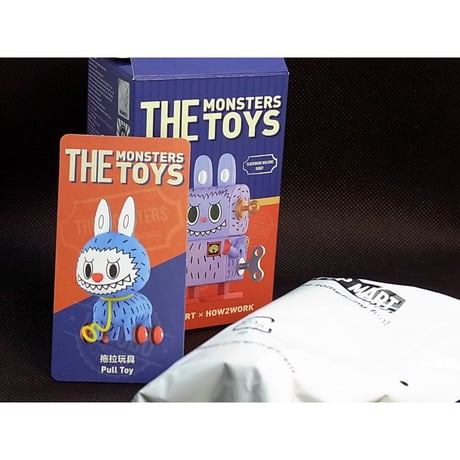 ポップマート  ザ・モンスターズ・トイズシリーズ「Pull Toy」