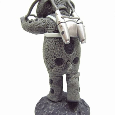 円谷ミニソフビコレクション 快獣ブｰスカVol.2　宇宙遊泳（モノクロ）
