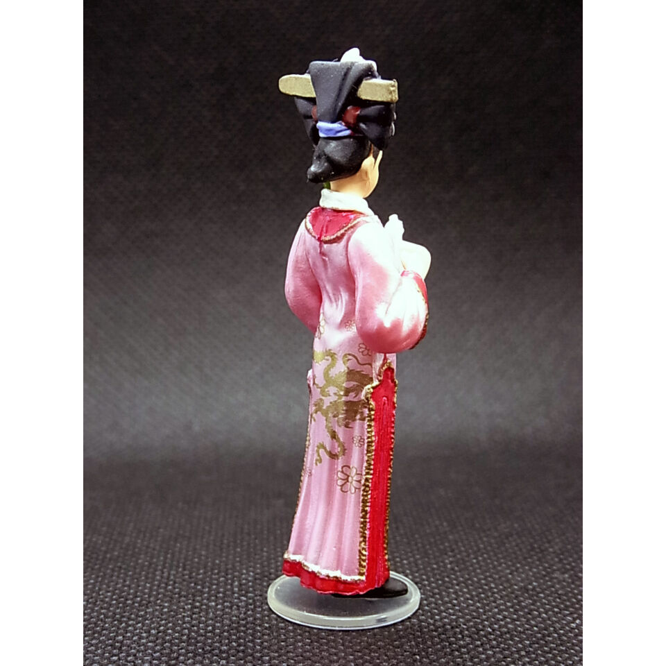 満漢全席 中国宮廷料理フィギュアコレクション 12.服務小姐【赤・給士
