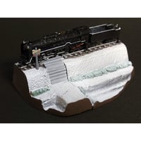 タイムスリップグリコ第3弾　08.蒸気機関車Ｃ62-2号 （スワローエンゼル）雪景色ver  シークレット