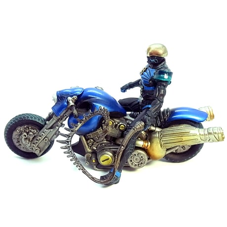 S.I.C.匠魂 SPECIAL　ブルーハカイダー & ハカイダーバイク 【ブルーカラー】