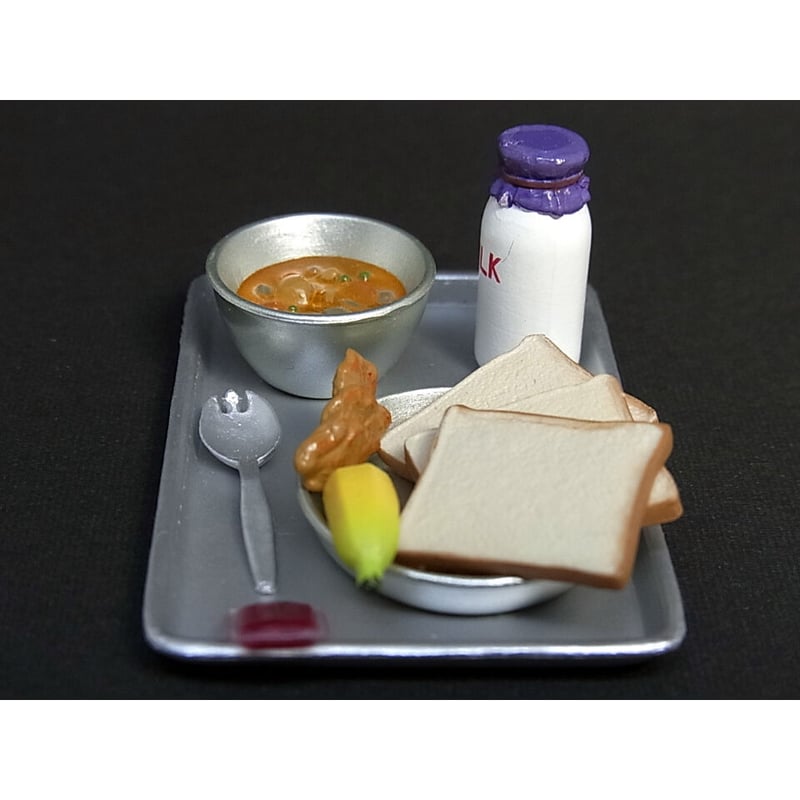 タイムスリップグリコ第2弾 14.学校給食 食パン レア【未開封品