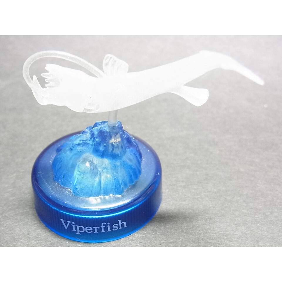 ダイドーMIU深海生物フィギュアコレクション 01.ホウライエソ