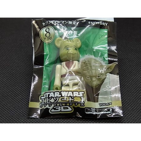 BE@RBRICK　スター・ウォーズ　エピソードⅠ 3D　全8種セット
