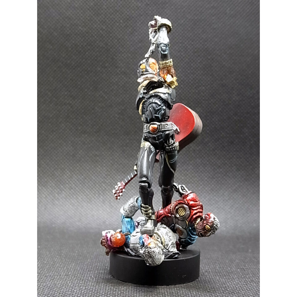 FEWTURE 黒騎士 1/6 メタルハカイダー レジンキャスト ブラックナイト POPTOYS ALS005 1/6 ドラゴンナイト 騎士 / 戦馬 黒馬 ブラック