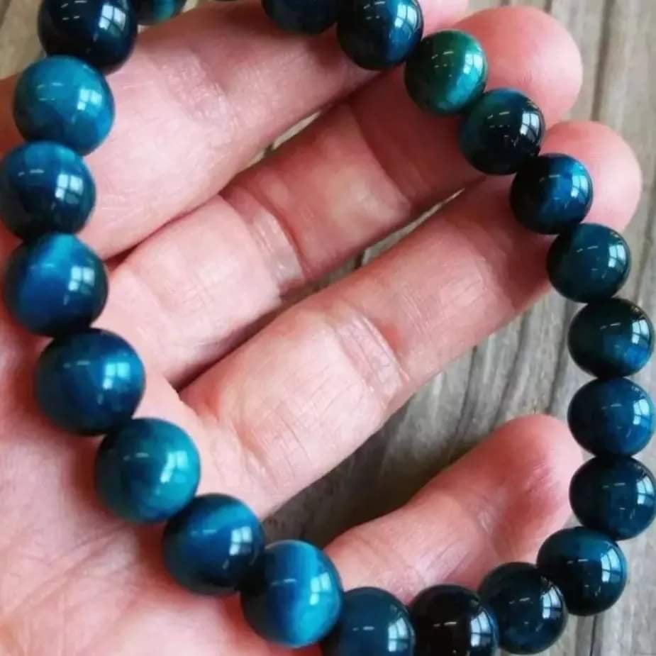 ブルーグリーンタイガーアイのブレスレット | siesta jewelry