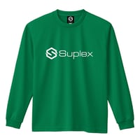 SUPLEXドライロングTシャツ（グリーン）4.4oz