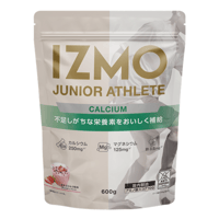 IZMO JUNIOR ATHLETE CALCIUM (600g) イチゴミルク (チョコチップ) 風味
