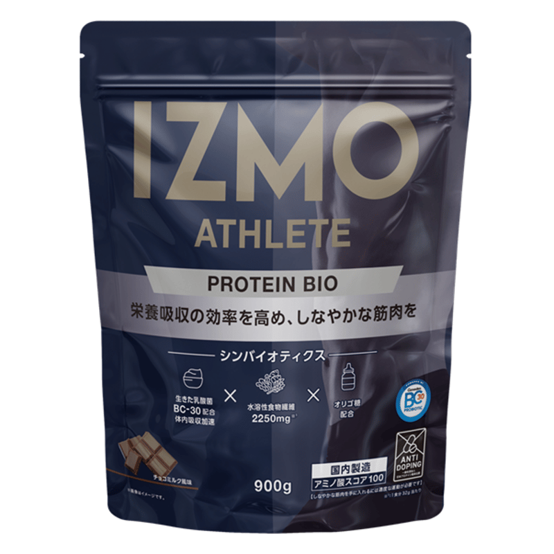 [プロフ必読]AKOさま専用 IZMO ATHLETE PROTEIN BIO (900g) チョコミルク風味 | SUPLEX