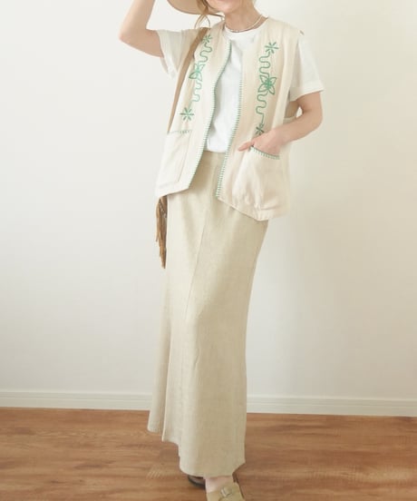 LINEN MERMAID SK