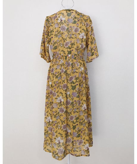 FLOWER CROSS GOWN