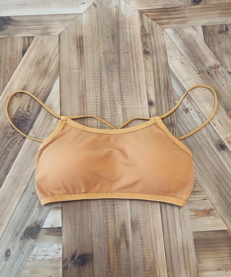 BACK CROSS BRA TOP