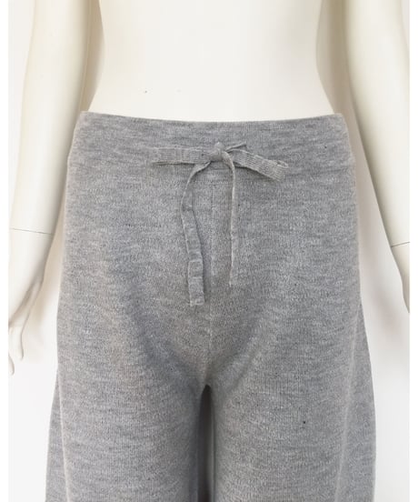 RIB KNIT WIDE PT
