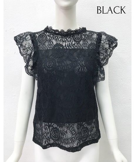FRILL LACE BLOUSE
