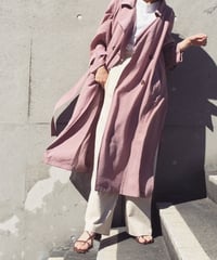 SHEER TRENCH COAT