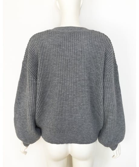 WAFFLE KNIT TOPS
